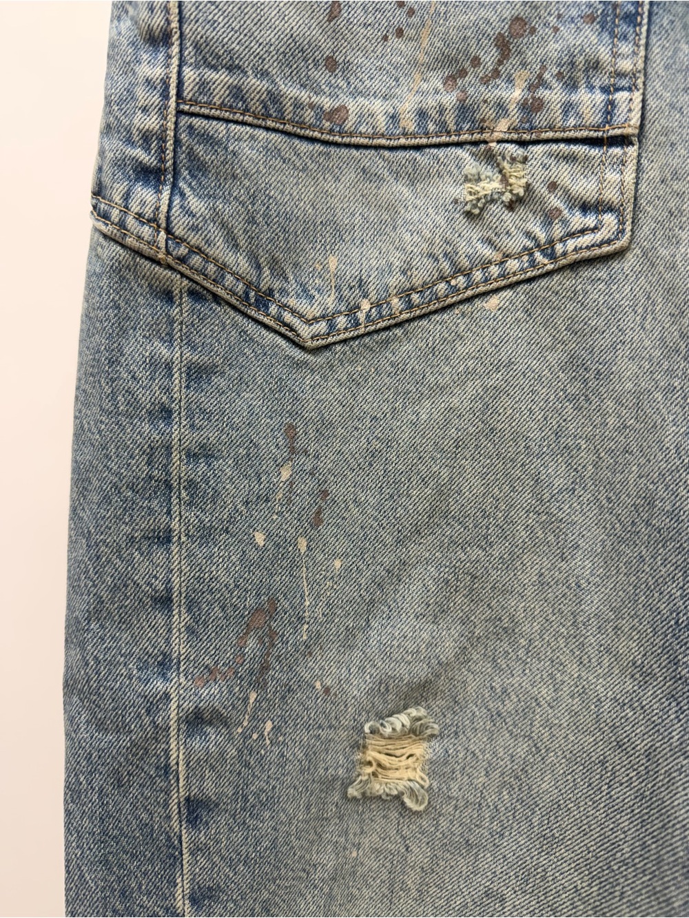 NWOT Free People We The Free Moxie Pull-on Barrel Jeans / Union Blue - Picture 11 of 14